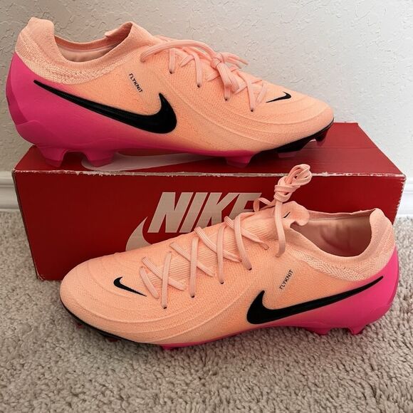 Nike Men\'s Phantom GX 2 Pro FG Crimson Tint/Pink Blast Size 9.5 FJ2563-800 New main image 4